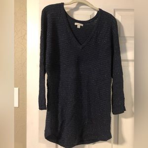 Navy Glitter Sweater